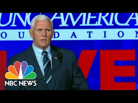 Pence Encourages Republicans To 'Focus On The Future,' Not Past Elections