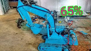 (65%) Amazing Excavator JCB Hydraulic RC From PVC 100%