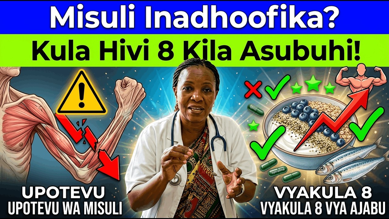 Misuli Inapotea Baada ya 60? Vyakula 8 vya Kifungua Kinywa Kujenga Nguvu!