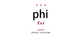 Famous How to pronounce phi - Vocab Today Net Worth
