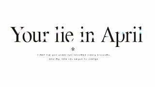 🎵 Your Lie in April  TRAILER DUBLADO 🎵 