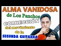 ALMA VANIDOSA (Los Panchos) Corrección del CONTRARREQUINTO 2a GUITARRA - Tutorial de requinto