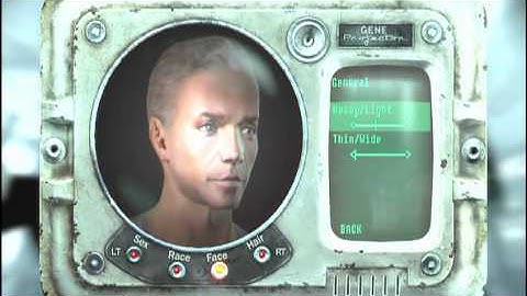 Lets Play fallout 3 part 1 character creation