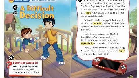 A Difficult Decision - Wonders U5W1