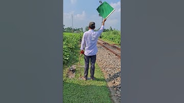 Line Clear Signal by P Man. #signal #semaphore #line #shorts #ytshorts