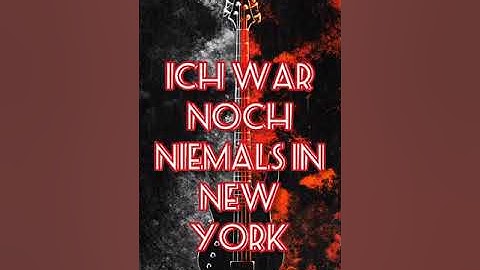Udo Jürgens "Ich war noch niemals in New York" (lyrics)
