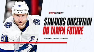 Stamkos on uncertain future with Lightning: 'We haven't even had a discussion yet'