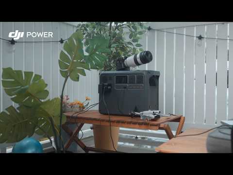 撮影の全電力をこれ1台で。クリエイターが選ぶ大容量ポータブル電源 DJI Power 2000