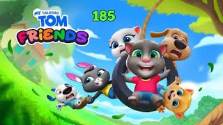 Tom Friends Are Enjoyed - My Talking Tom Friends - Part 185 - Gameplay 4U