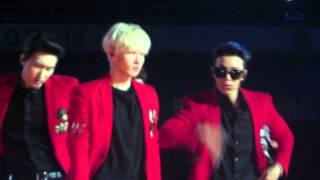 140823 25th Mahakarya Rcti  Super Junior M Breakdown donghae Focused