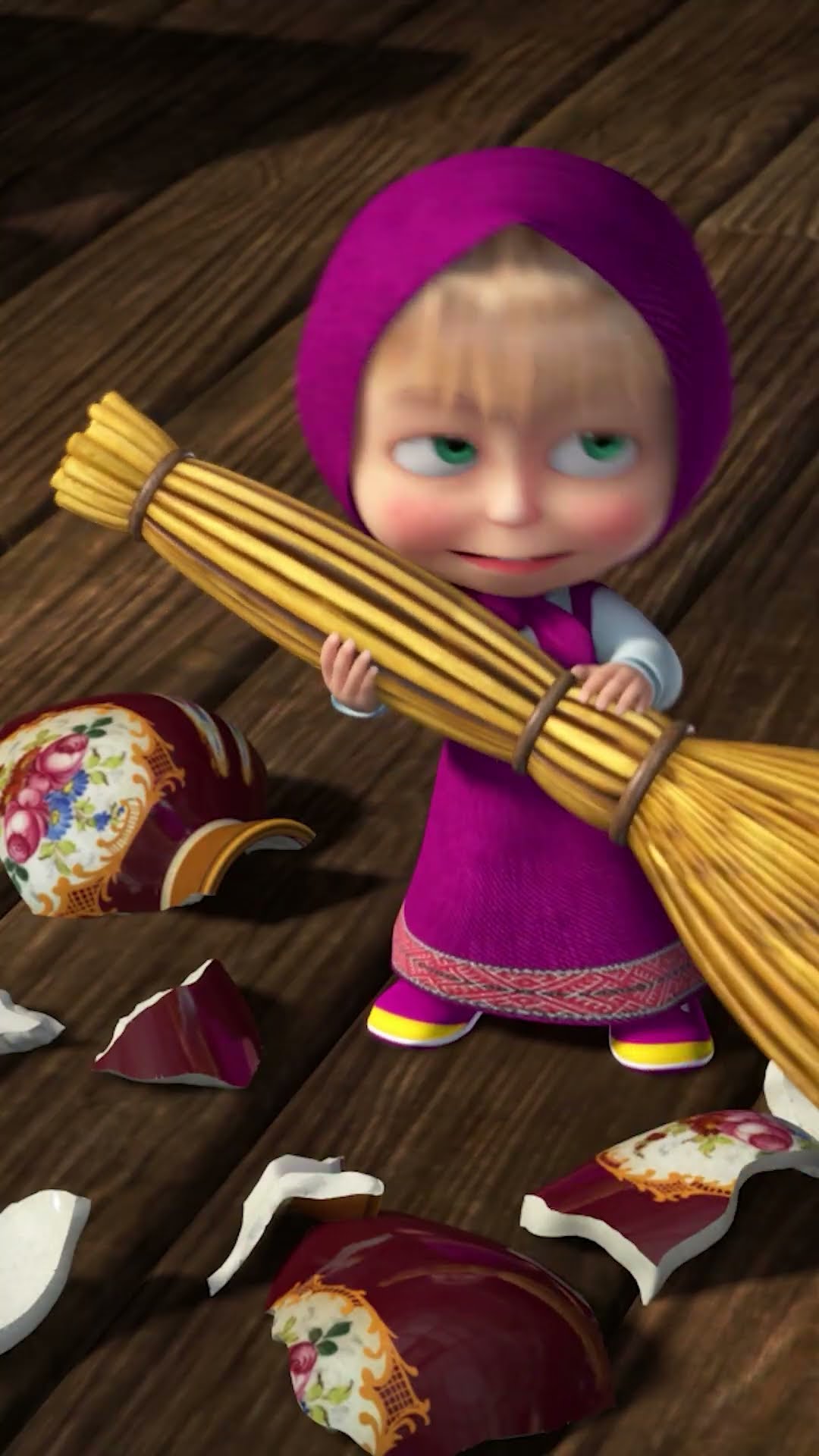 А ви як прибираєте? ? #Shorts #машатаведмiдь #ОстаннійПискМоди #MashaBearUkr #mashaandthebear