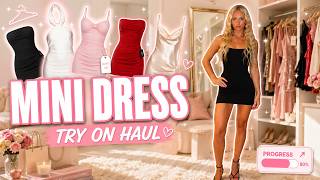 MINI DRESS TRY ON HAUL!
