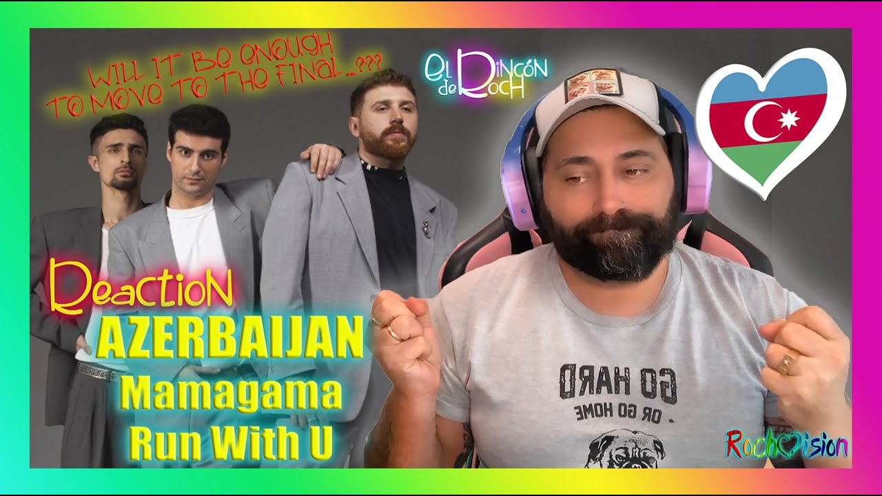 REACTION - Mamagama  - Run With U   Azerbaijan 🇦🇿 #eurovision2025