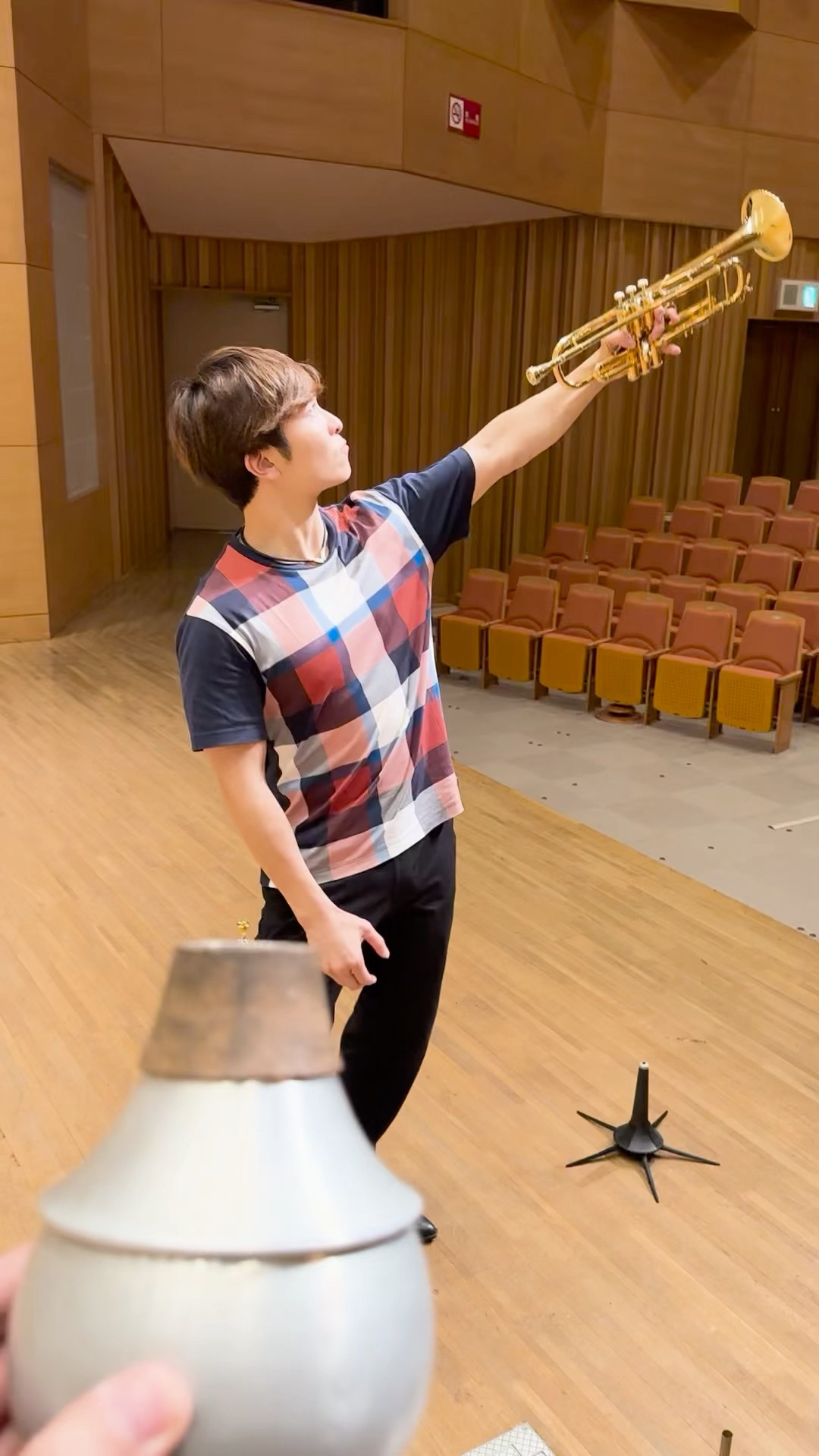 トランペット】ハーマンミュート吹いてみた！ #トランペット