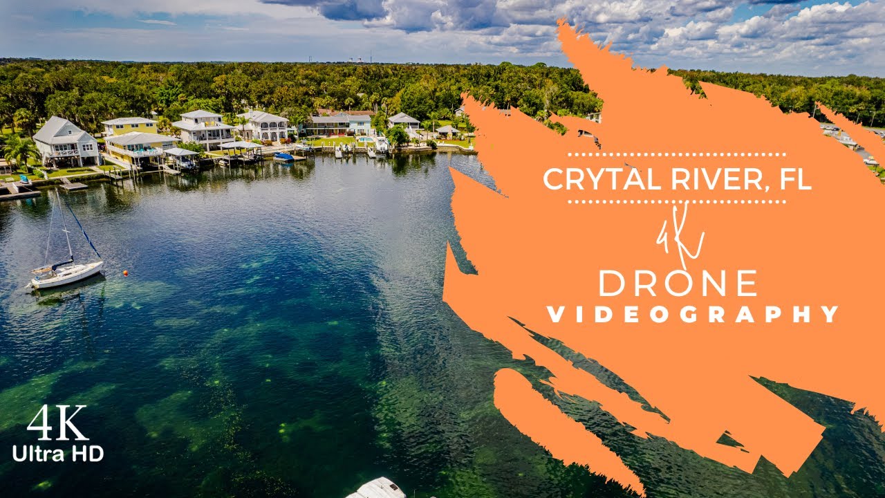 Crystal River, Florida 4K Drone Photography | DJI Air 2S | Citrus County, Kings Bay, Pete's Pier 😀