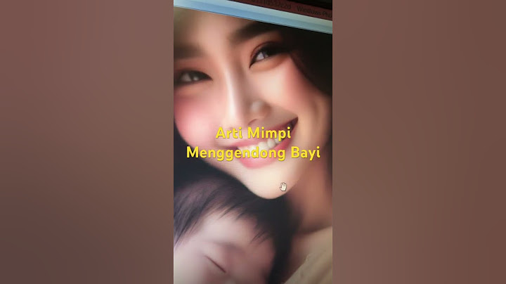 Arti Mimpi Menggendong Bayi, wah senangnya rejeki akan datang dari berbagai penjuru #artimimpi