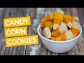 Candy Corn Sugar Cookies (Halloween Recipe)