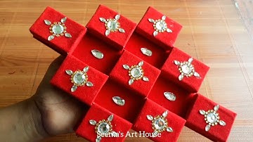 Best Out Of Waste Empty Matchbox Crafts || Wall Hanging Ideas