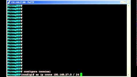 LOG8EL mini stories: How to remove a route