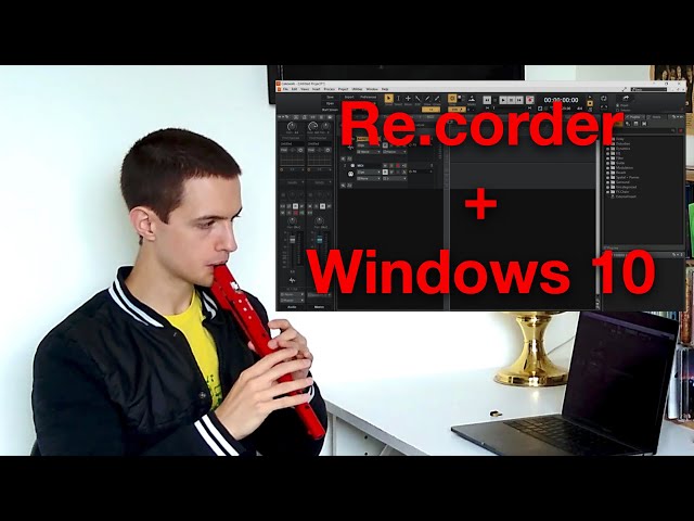 How to Connect re.corder with Windows 10