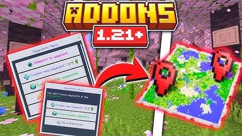 BEST Waypoint Addon For Minecraft Bedrock 1.21! - MCPE, Android, IOS, Windows, PS5, Xbox, Switch