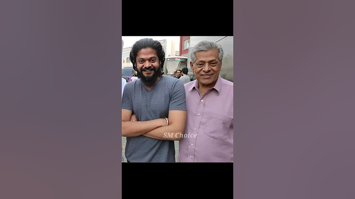 Actor Delhi Ganesh with His Son Mahadevan Ganesh