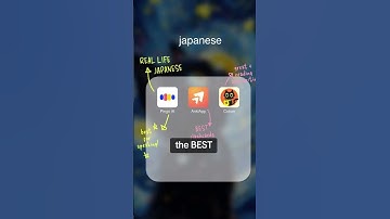 Must-try Japanese apps! #languagelearning #learnjapanese #pingoai #join5