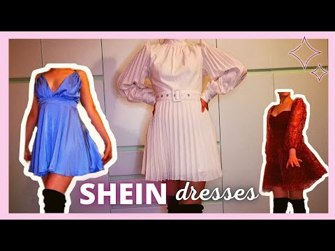SHEIN FANCY DRESSES | try on haul
