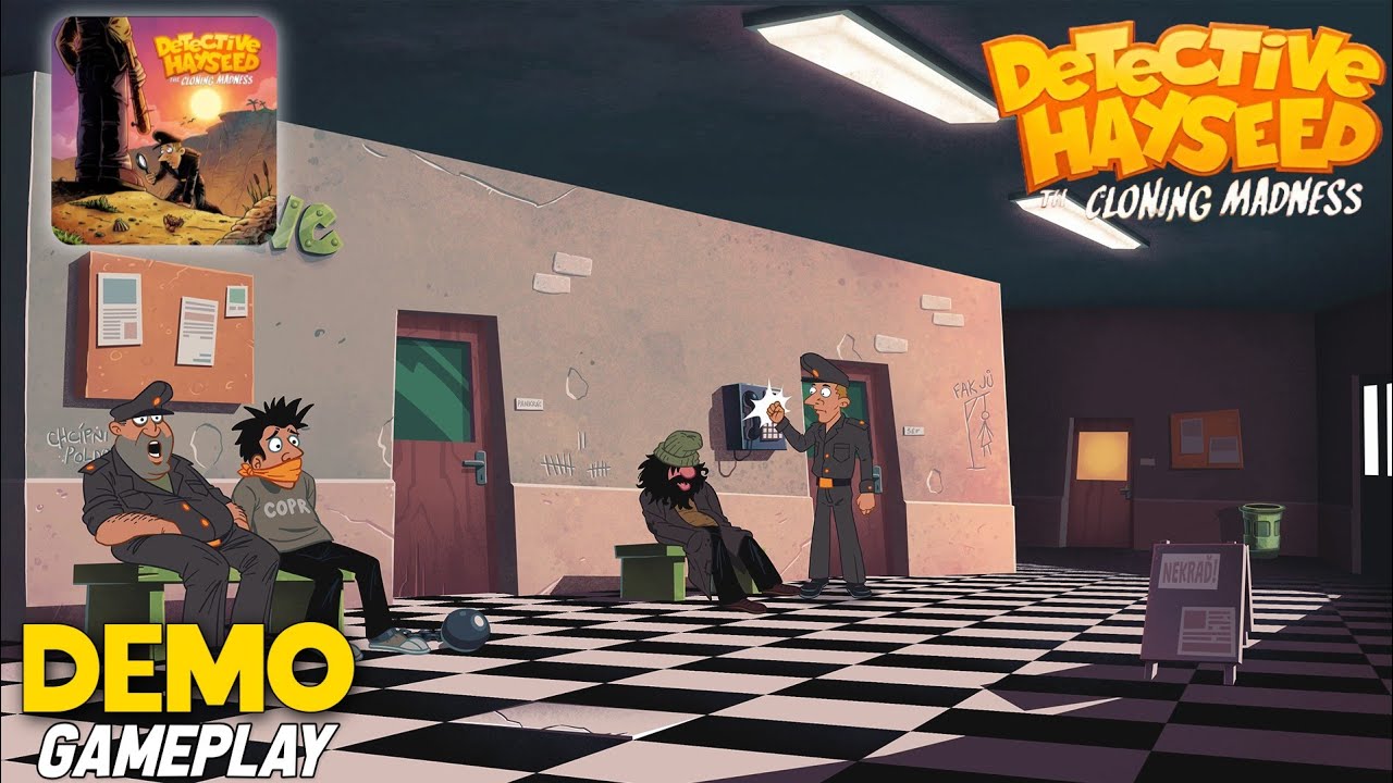 Det. Hayseed - Cloning Madness Demo | Android Gameplay Walkthrough