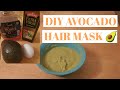Protein Treatment for Natural Hair | Avocado Hair Mask | DIY