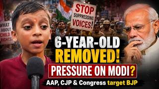 6-year-old removed by Bihar cops from protest site
