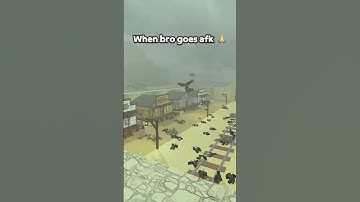 When bro goes afk 🙏 || Dead rails #deadrails #roblox #pvp