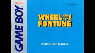 Wheel of Fortune (GB) - Game play part 1