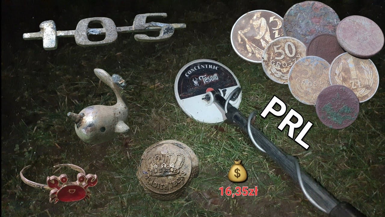 9# Wykopki 1,5h zanki 105 samochód i monety PRL ! Tesoro compadre 