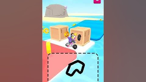 Scribble Rider Level 5 6 7 TRICK Gameplay Walkthrough Solution.