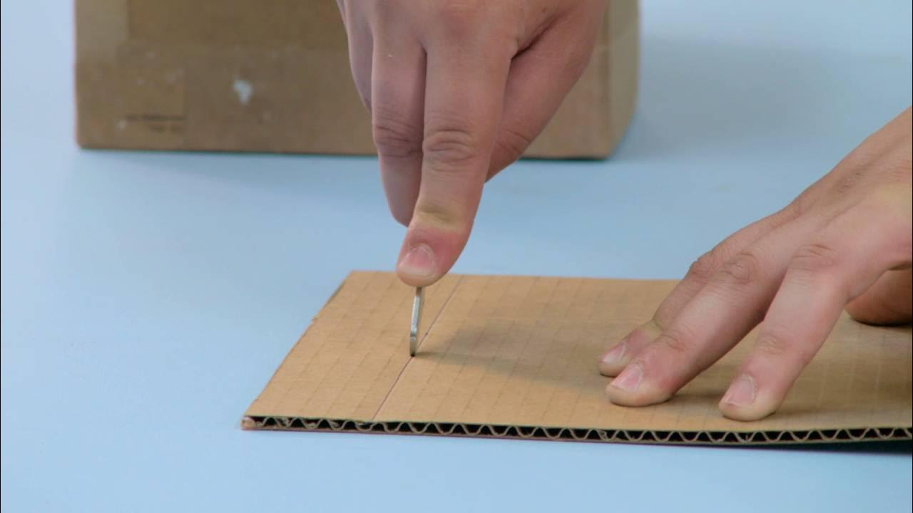04.1 Bending Bending singlewall cardboard YouTube