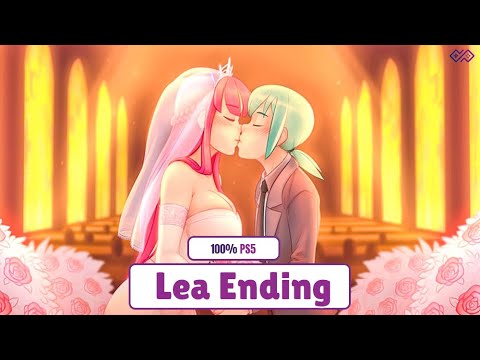 HIGH SCHOOL ROMANCE - 100% Walkthrough No Commentary [Lea Ending] PS5