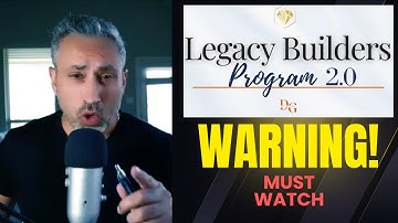 Legacy Builders Program Review ❇️ Watch BEFORE You Join!