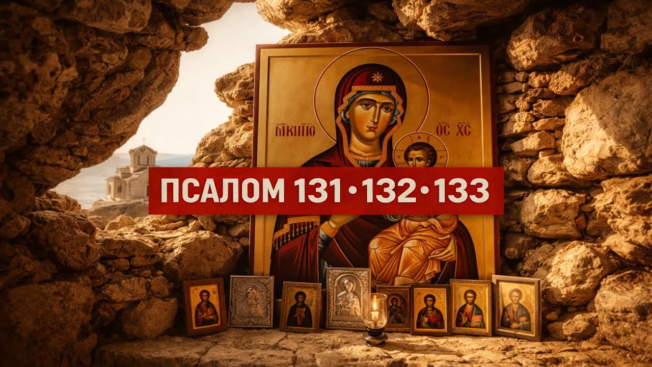 ПСАЛОМ 131 • 132 • 133 | Самоучитель Псалтирь | Читаем вместе | Сильная молитва  для дома и семьи