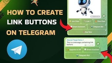 How to Create Link Buttons Telegram Post Forward | Add URL Buttons