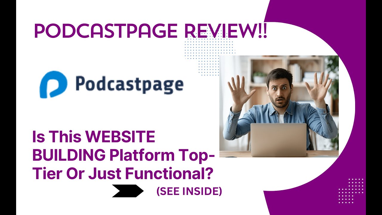 Podcastpage REVIEW- Is This WEBSITE BUILDING Platform Top-Tier Or Just Functional?See(View)