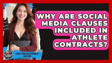 Why Are Social Media Clauses Included In Athlete Contracts? - Sports and Entertainment Law Guru