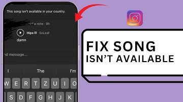 How To FIX Instagram Music Not Available In Your Region