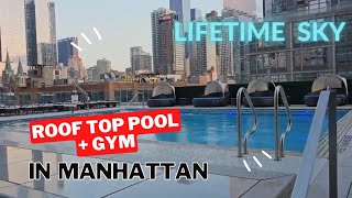 Lifetime Sky! Gym with Rooftop Pool in NYC