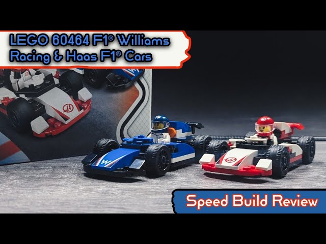 LEGO 60464 CITY F1® Williams Racing & Haas F1® Cars - LEGO Speed