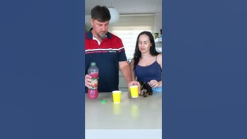 Where did the juice go? #shorts Cool Tiktok trick by Tiktoriki