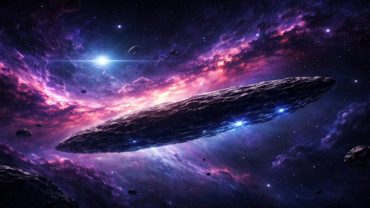 PALESTRA PARA DORMIR: O Segredo de Oumuamua — A Tecnologia Alienígena que nos Observou em Silêncio.