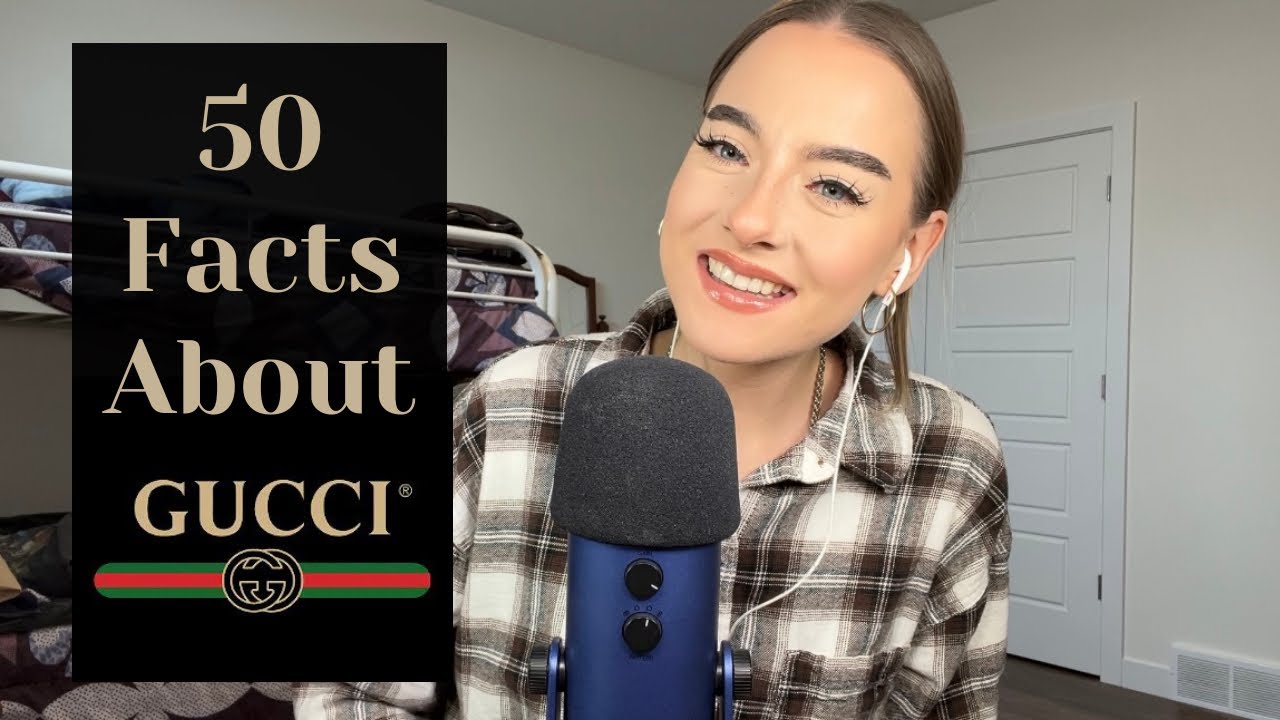 ASMR ✨ 50 фактов о Gucci (щелчок шепота для сна и расслабления)
