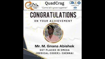 #medicalcodingjobs #PlacementAssistance #medicodinginmadurai #onlinemedicalcodingtraining #quadcrag