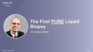 Dr. Andrew Retter discussing Volition's BREAKTHROUGH Capture-Seq™ Technology